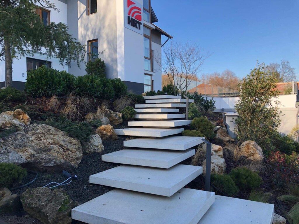 Balatoni Kertek lebegő lépcső